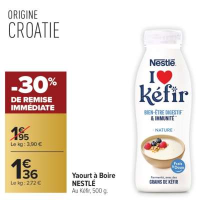 Yaourt à Boire NESTLÉ