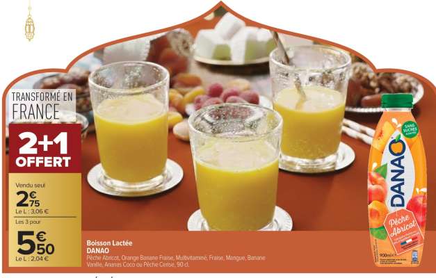 Boisson Lactée DANAO