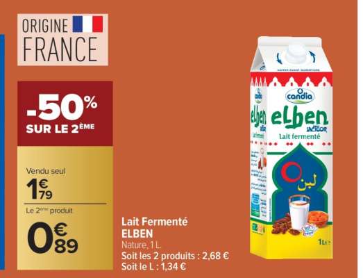 Lait Fermenté ELBEN