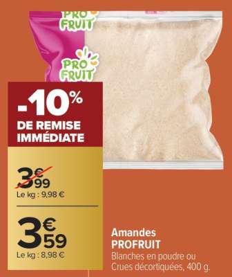 Amandes PROFRUIT