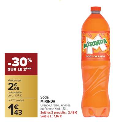 Soda MIRINDA