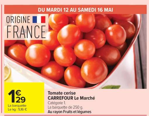 Tomate cerise