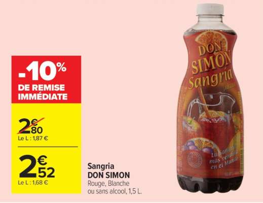 SANGRIA "DON SIMON"