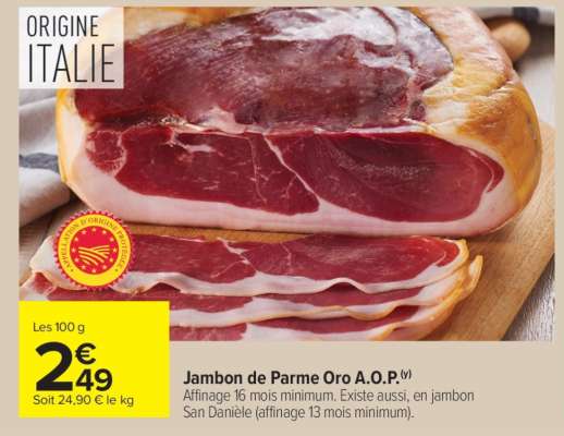 Jambon de Parme Oro A.O.P.