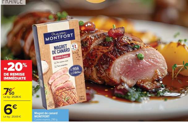 Magret de canard MONTFORT