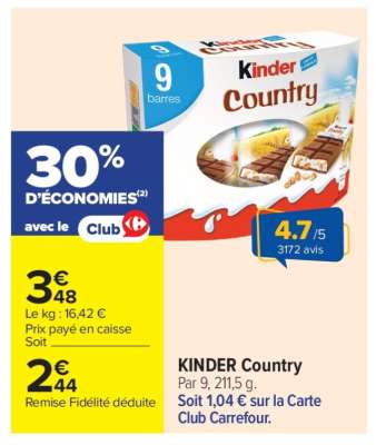 KINDER  COUNTRY