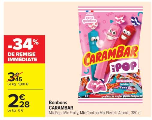 BONBONS “CARAMBAR”