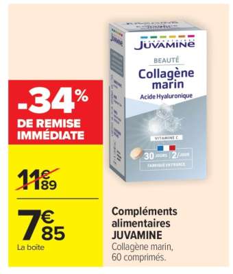 Compléments alimentaires Juvamine