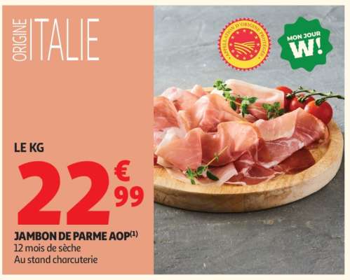 Jambon De Parme Aop