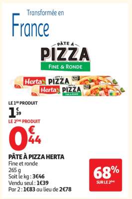 Pâte À Pizza Herta
