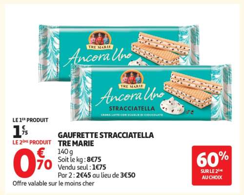 Gaufrette Stracciatella Tre Marie