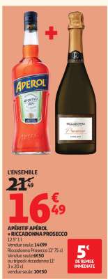 Apéritif Apérol + Riccadonna Prosecco