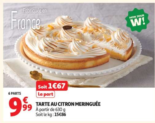 Tarte Au Citron Meringuée