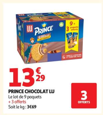 PRINCE CHOCOLAT LU