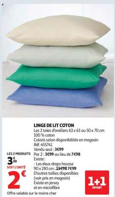 Linge De Lit Coton