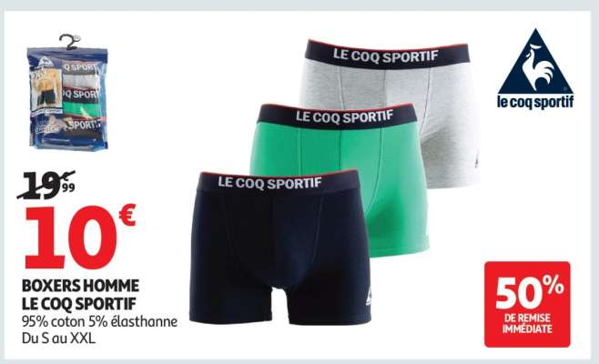 BOXERS HOMME LE COQ SPORTIF