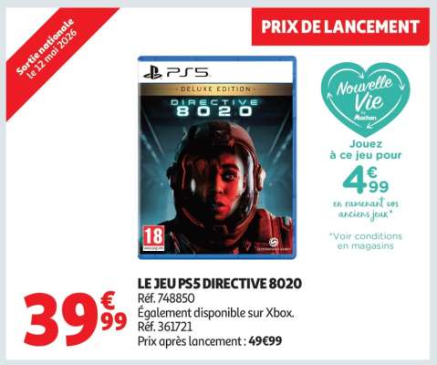 LE JEU PS5 DIRECTIVE 8020