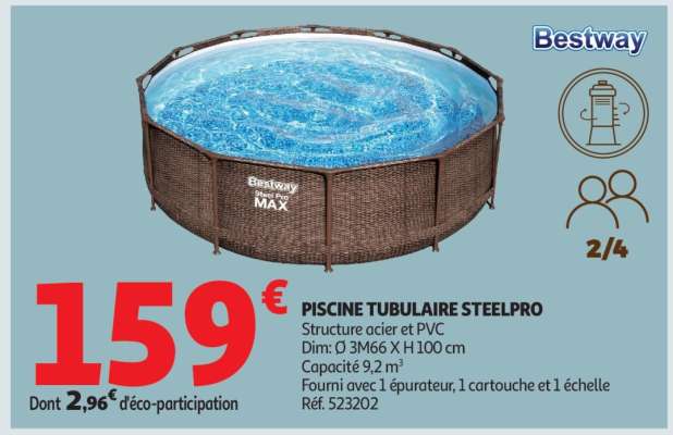 PISCINE TUBULAIRE STEELPRO