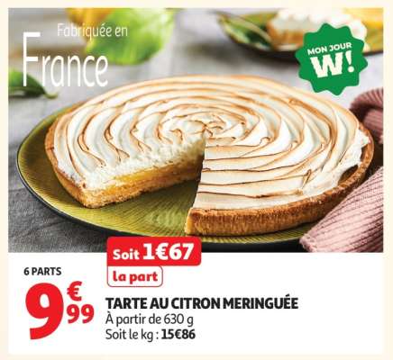 Tarte Au Citron Meringuée