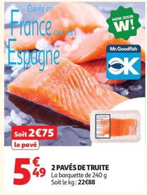2 Pavés De Truite