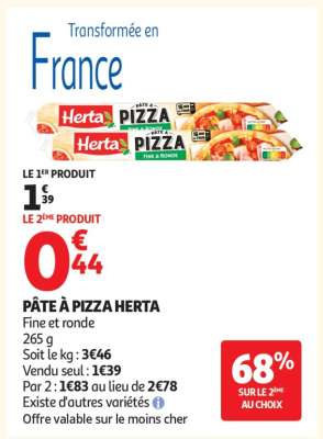 Pâte À Pizza Herta