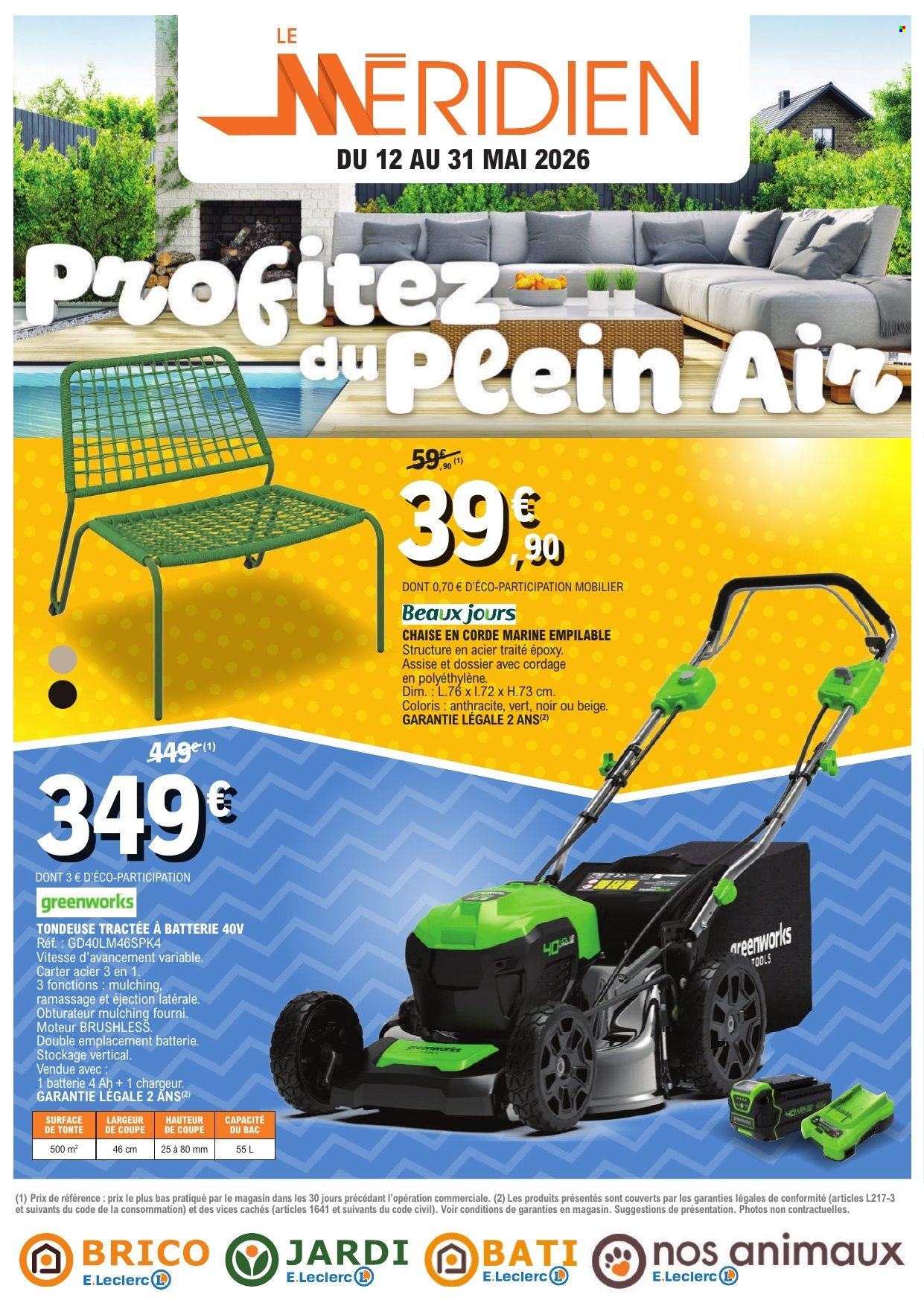 Catalogue E.Leclerc - 12/05/2026 - 31/05/2026. Page 1