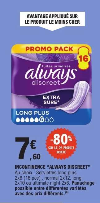 INCONTINENCE “ALWAYS DISCREET”