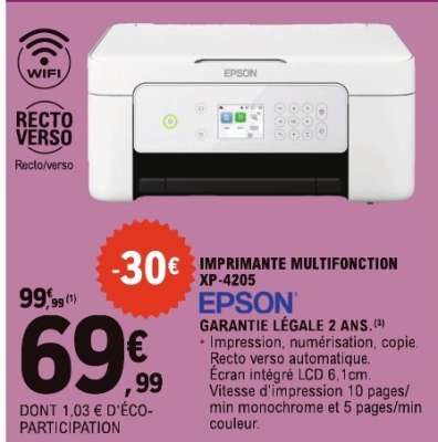 IMPRIMANTE MULTIFONCTION XP-4205