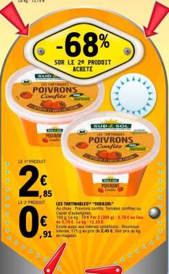 LES TARTINABLES® “SUD&SOL”