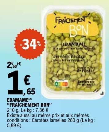 EDAMAME “FRAÎCHEMENT BON”