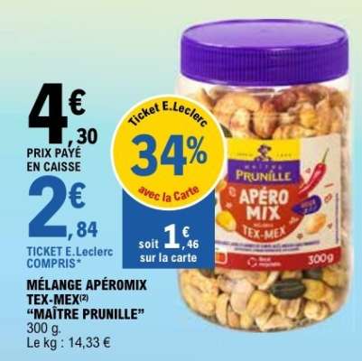 MÉLANGE APÉROMIX TEX-MEX “MAÎTRE PRUNILLE”