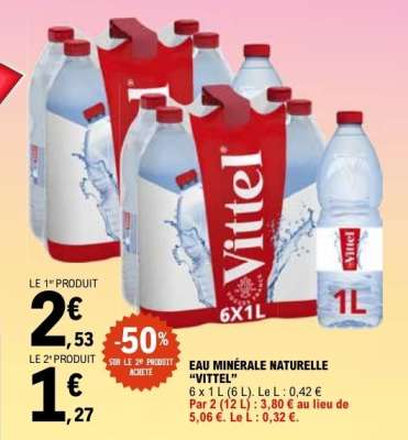 Eau Minérale Naturelle Vittel