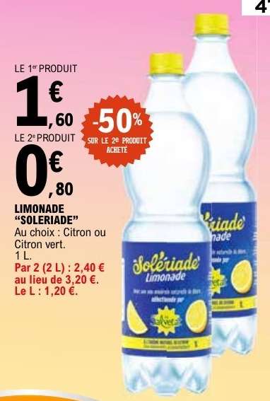 Limonade SOLERIADE