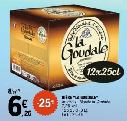 Bière La Goudale
