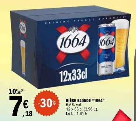 Bière Blonde 1664