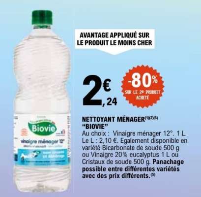 Nettoyant ménager "Biovie"