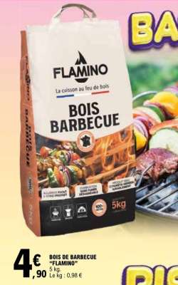BOIS DE BARBECUE “FLAMINO”
