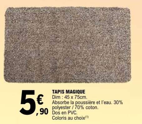 TAPIS MAGIQUE