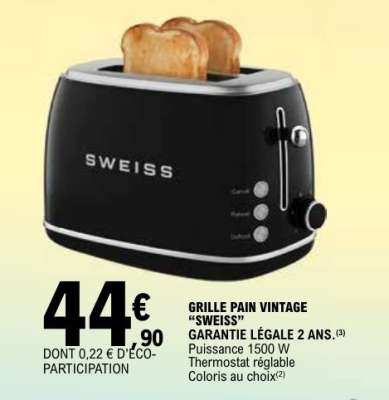 Grille Pain Vintage "SWEISS"