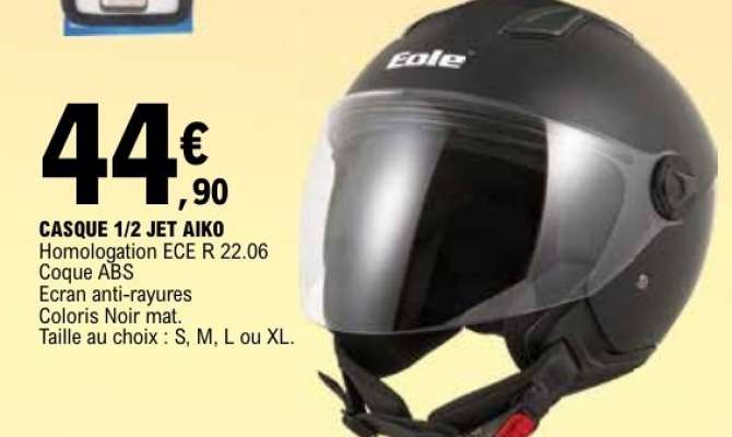 CASQUE 1/2 JET AIKO