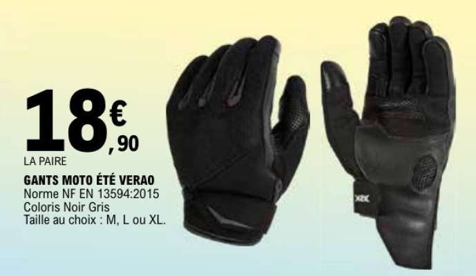 GANTS MOTO ÉTÉ VERAO