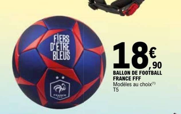 BALLON DE FOOTBALL FRANCE FFF