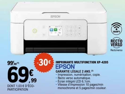 IMPRIMANTE MULTIFONCTION XP-4205 EPSON
