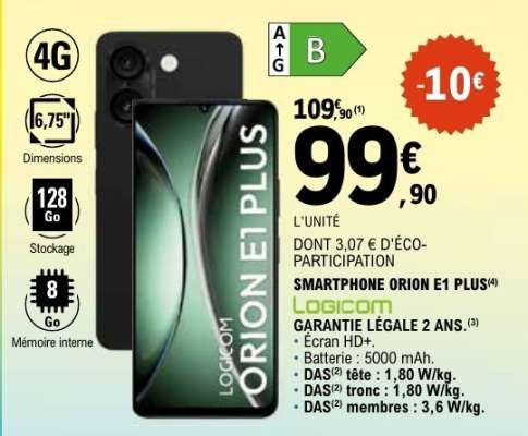 SMARTPHONE ORION E1 PLUS