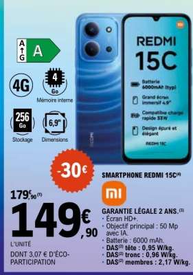 SMARTPHONE REDMI 15C