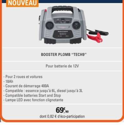 BOOSTER PLOMB “TECH9”