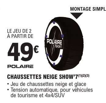 CHAUSSETTES NEIGE SHOW'7