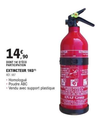 EXTINCTEUR 1KG