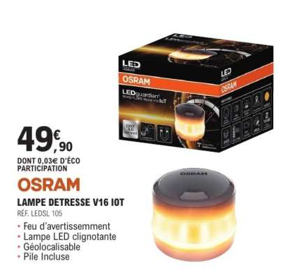 OSRAM LAMPE DETRESSE V16 IOT