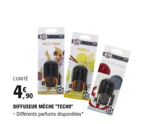 DIFFUSEUR MÈCHE "TECH9"